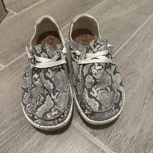 Snake print Hey dudes